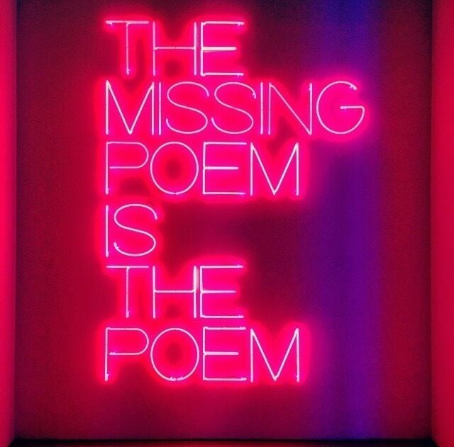 You can see huge neon lights at the MAXXI Museum in Rome 