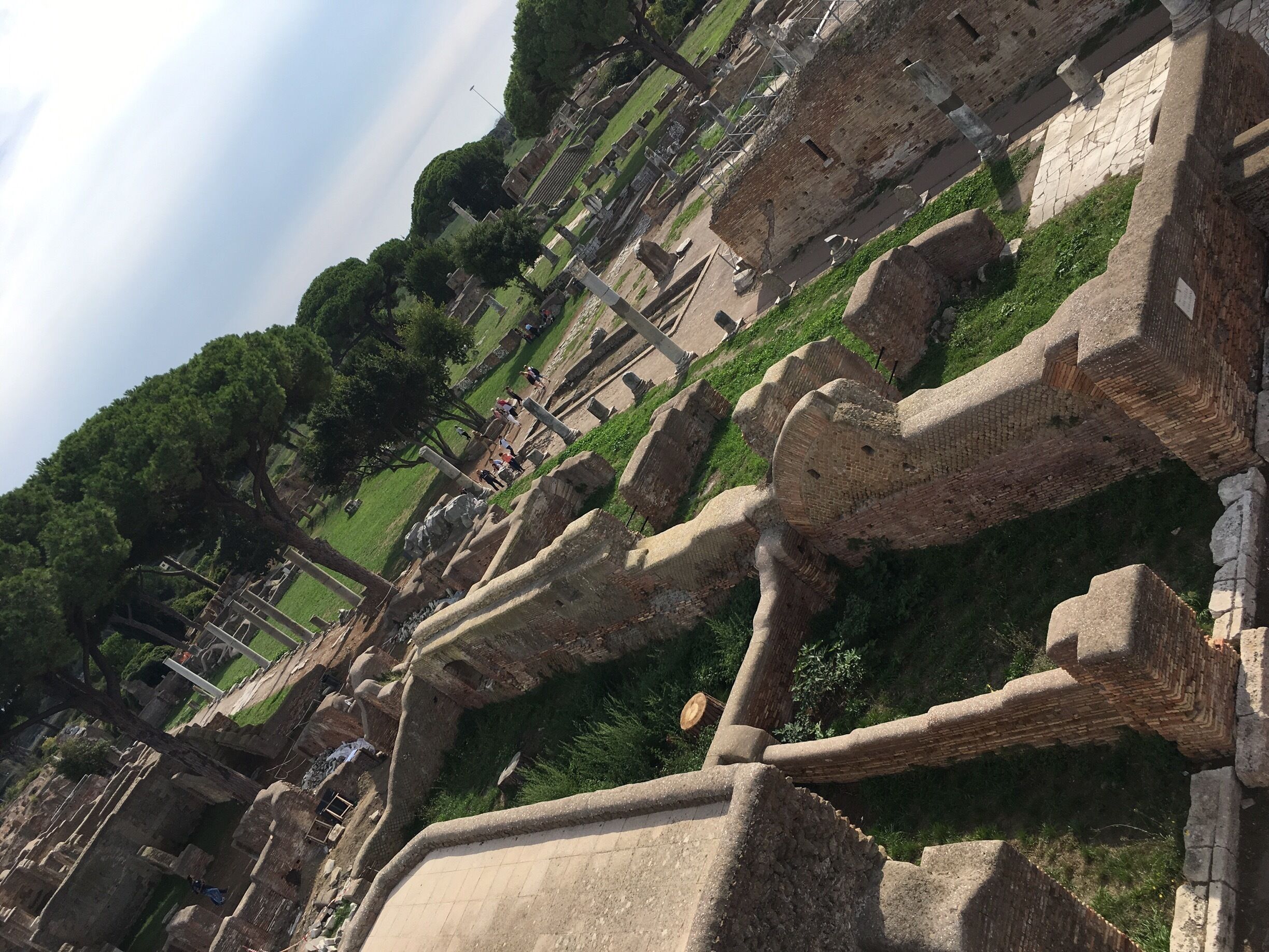 Ostia Anticas arkeologiska park