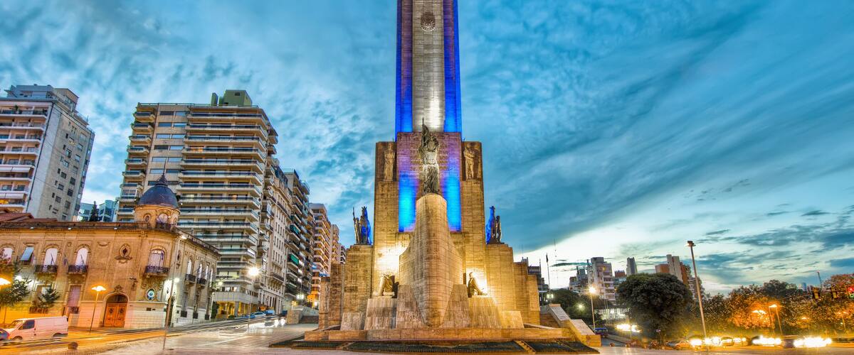 Monumento a la Bandera located at Rosario