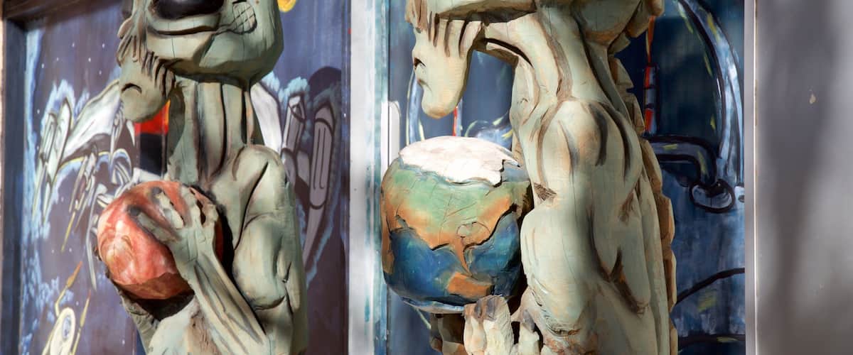 Roswell bevat kunst in de open lucht