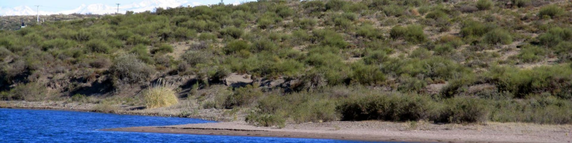 Nihuil dock, so beautiful place, blue waters!