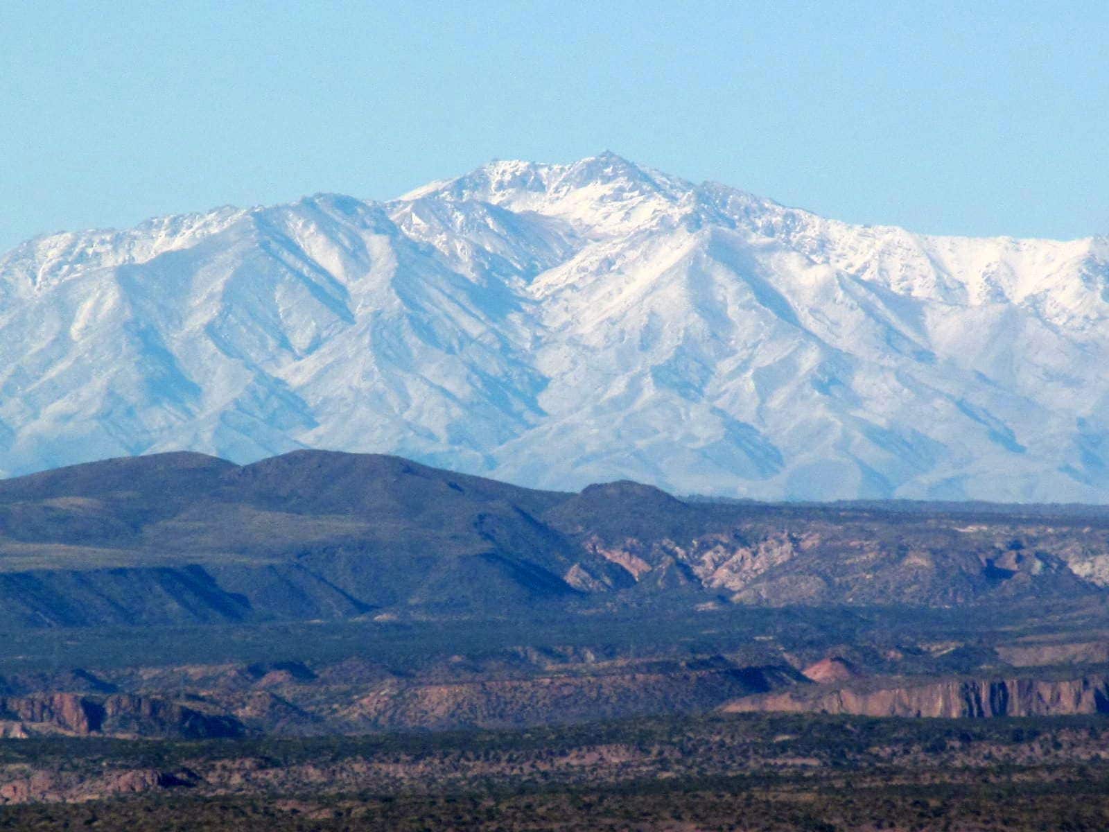 El Nevado, the view from the San Francisco de Asis gazer.