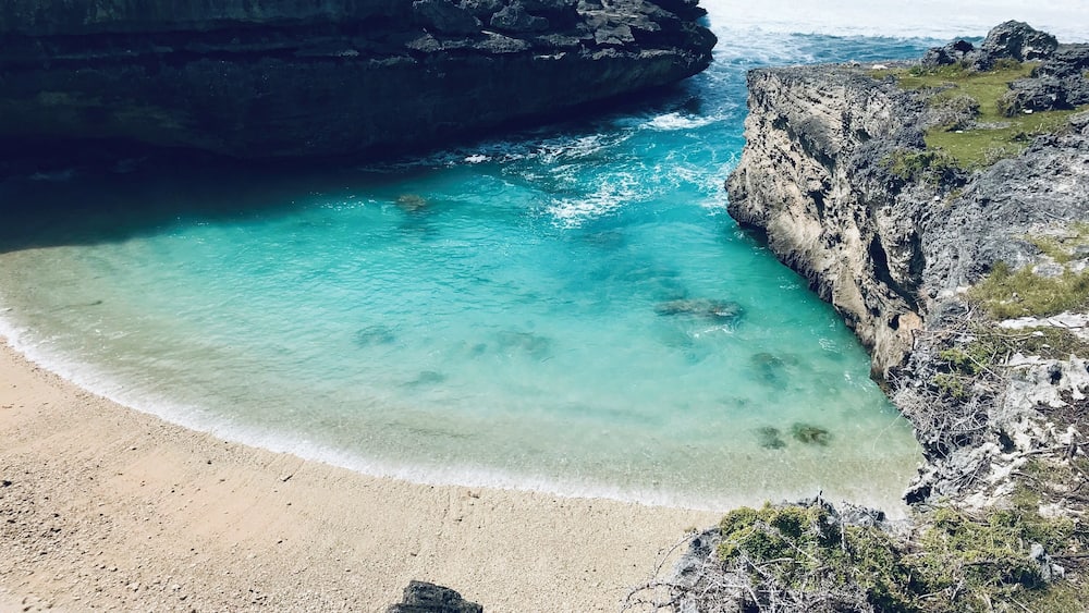 The classic walk along the east coast of Rodrigues island reveals many hidden beaches, the most famous of which is Trou d’argent. The island is always quiet, but in low season by only companions were the sheep and goats who graze along the shore. #Adventure
