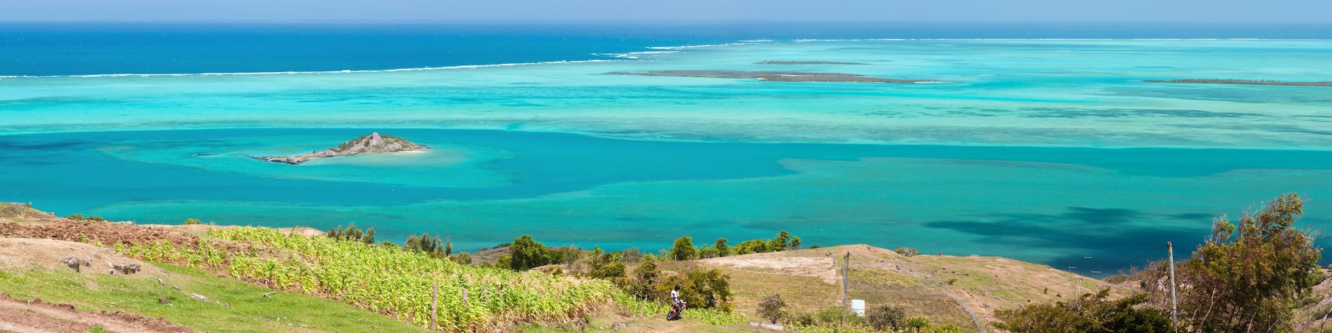 Rodrigues, île Hermitage et lagon