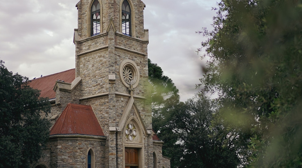 Historical church Santa Rosa de Lima of Ernesto Tornquist, Buenos Aires province, Argentina