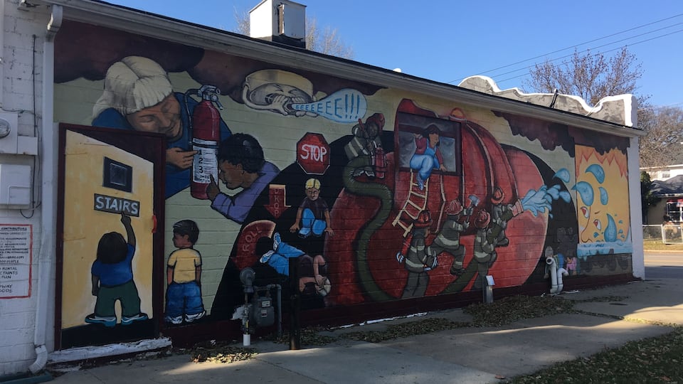Mural in Rochester MN