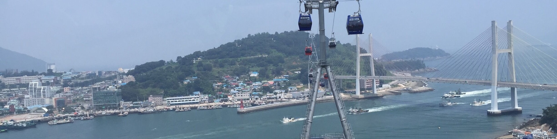 Yeosu sea sight cable