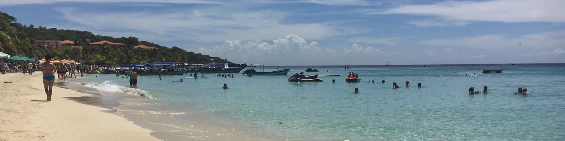 Such an awesome shore excursion, 11 station zip-line + this = bliss❤️ Roatan!