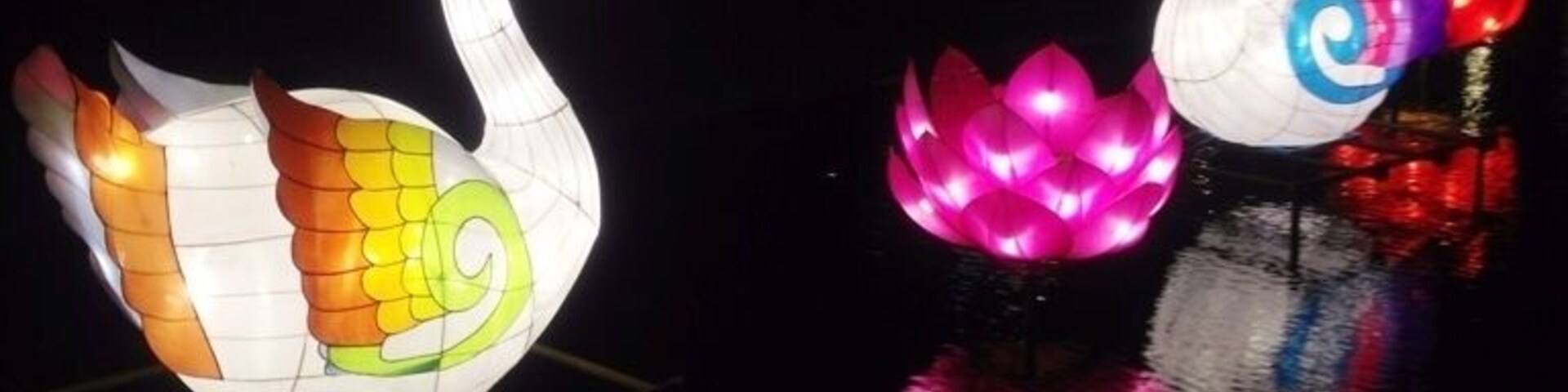 Lighting city with oriental automospher