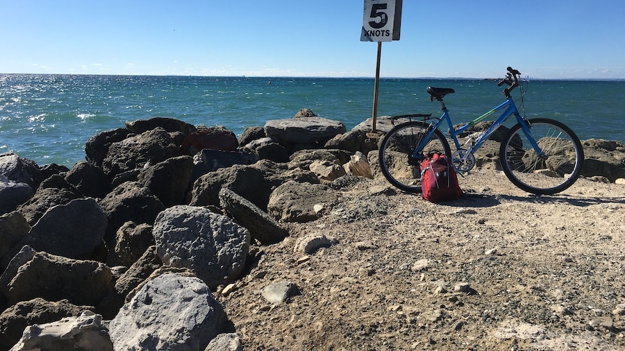 When it takes you over 4 hours to cycle the 40km around Rottnest Island, WA, because of the sheer beauty around every bend!