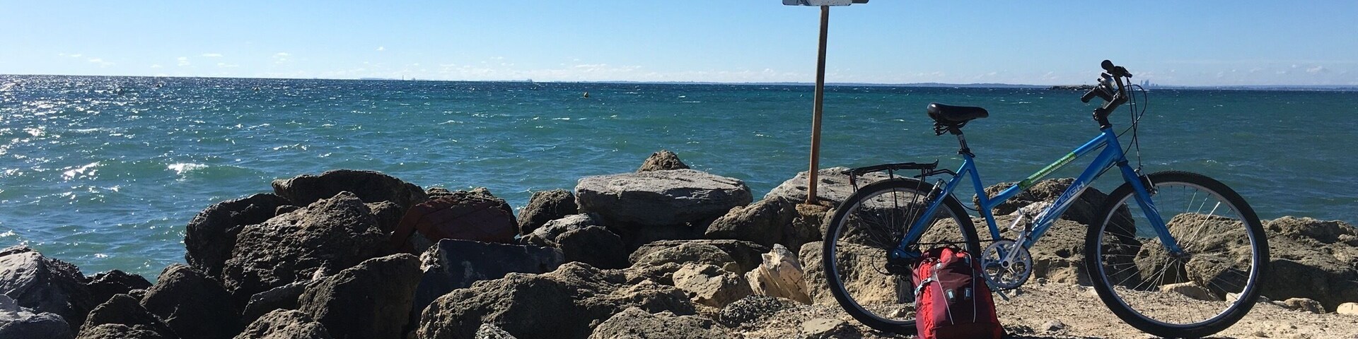 When it takes you over 4 hours to cycle the 40km around Rottnest Island, WA, because of the sheer beauty around every bend!