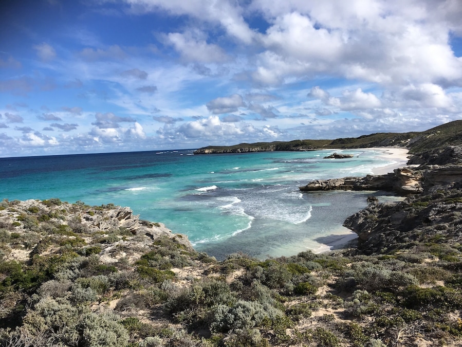 Can not believe how gorgeous the beaches are on rottnest island. Just stunning. #BVSBlue