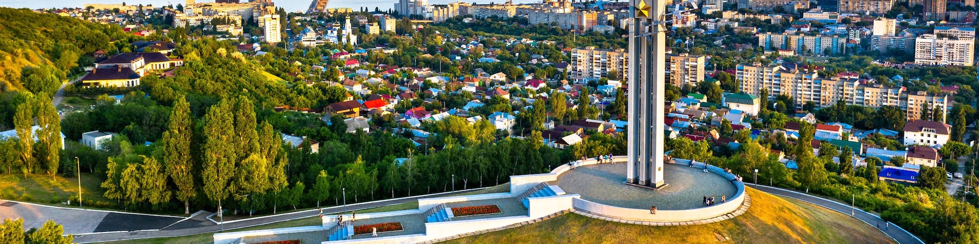 Great Patriotic War Memorial in Saratov, Russia