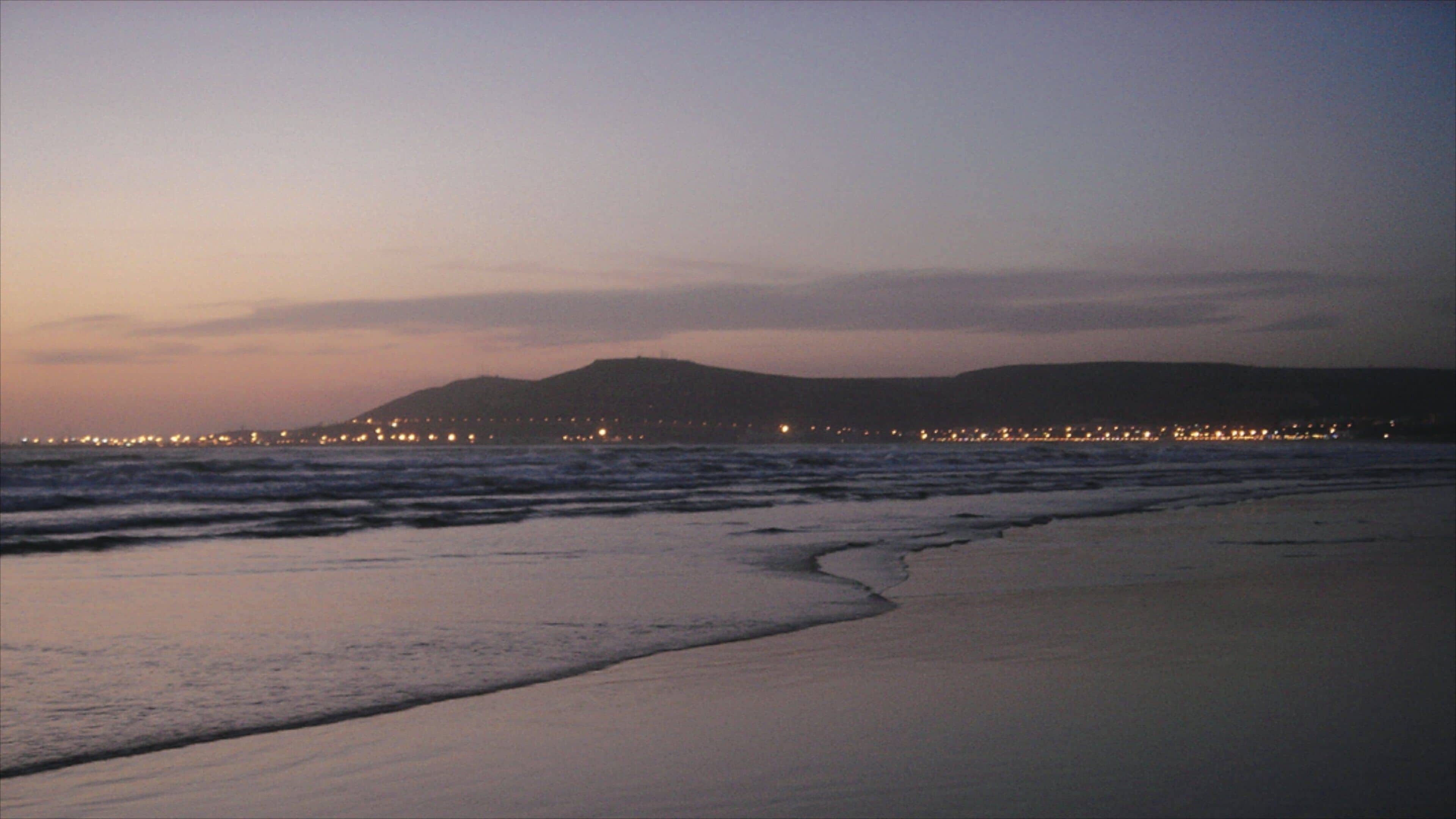 Agadir showing landscape views, a sandy beach and general coastal views