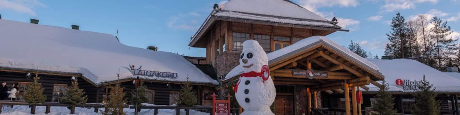 Santa Claus Village is an amusement park in Rovaniemi in the Lapland region of Finland. It was opened in 1985.