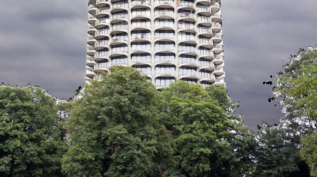 Augsburger Hotelturm, Augsburg, Germany.