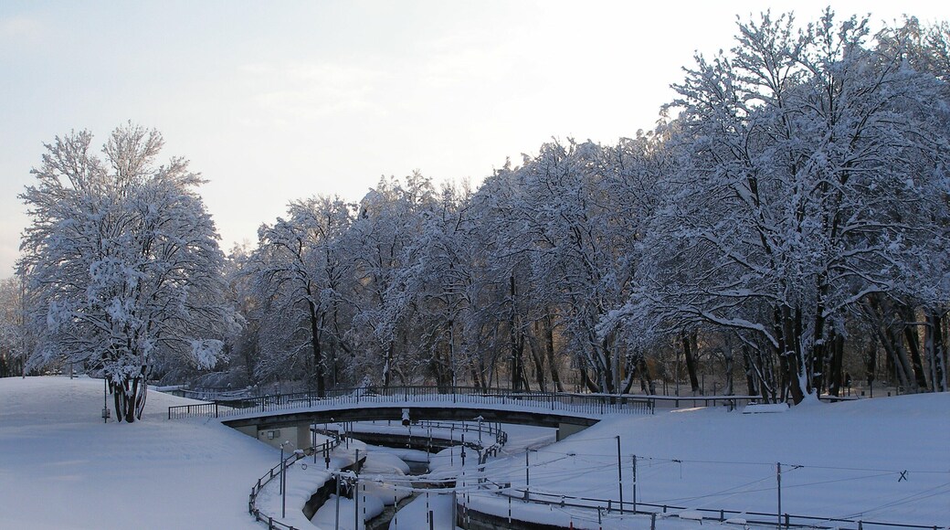 Eiskanal, Winter