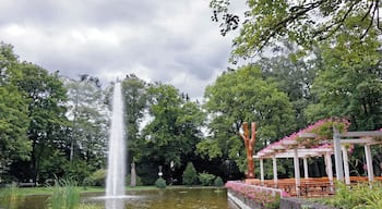 Wittelsbacher Park in Augsburg, Germany.