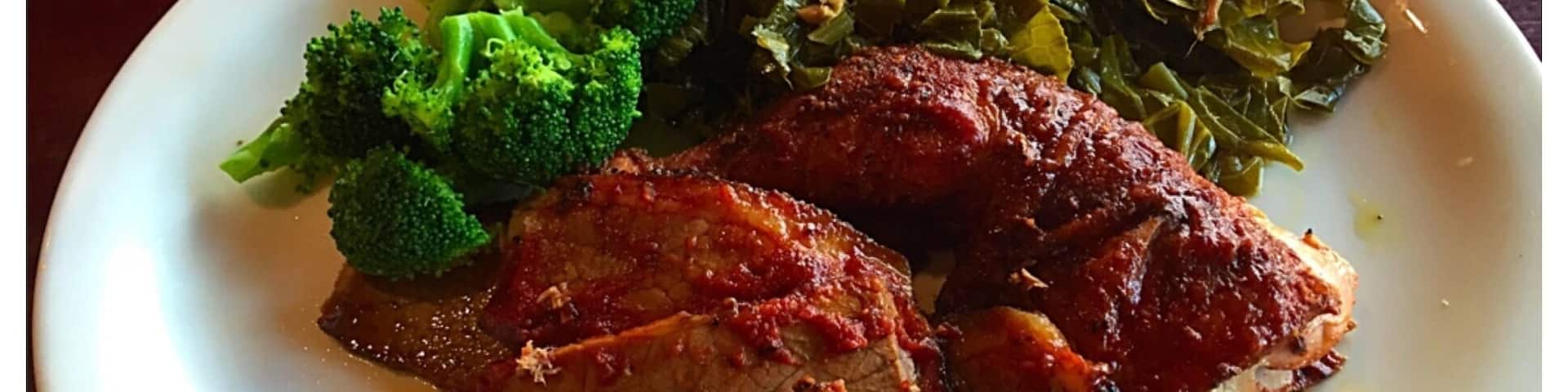 If you're traveling through North Carolina ( Rocky Mount) and your hungry check out Prime Smokehouse. Very good menu and BBQ. But it's not really a BBQ joint but more of a joint/nightclub feel. It works. Brandon was our waiter and he helped make it a great stop they have live jazz some nights too.