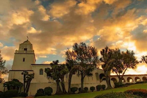 Presidio Park is a city historic park in San Diego, California. It is the site where the San Diego Presidio and the San Diego Mission, the first European settlements in what is now the Western United States, were founded in 1769.