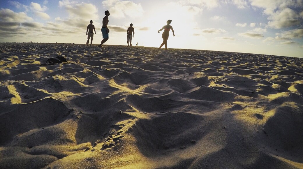 Beach soccer with the boys