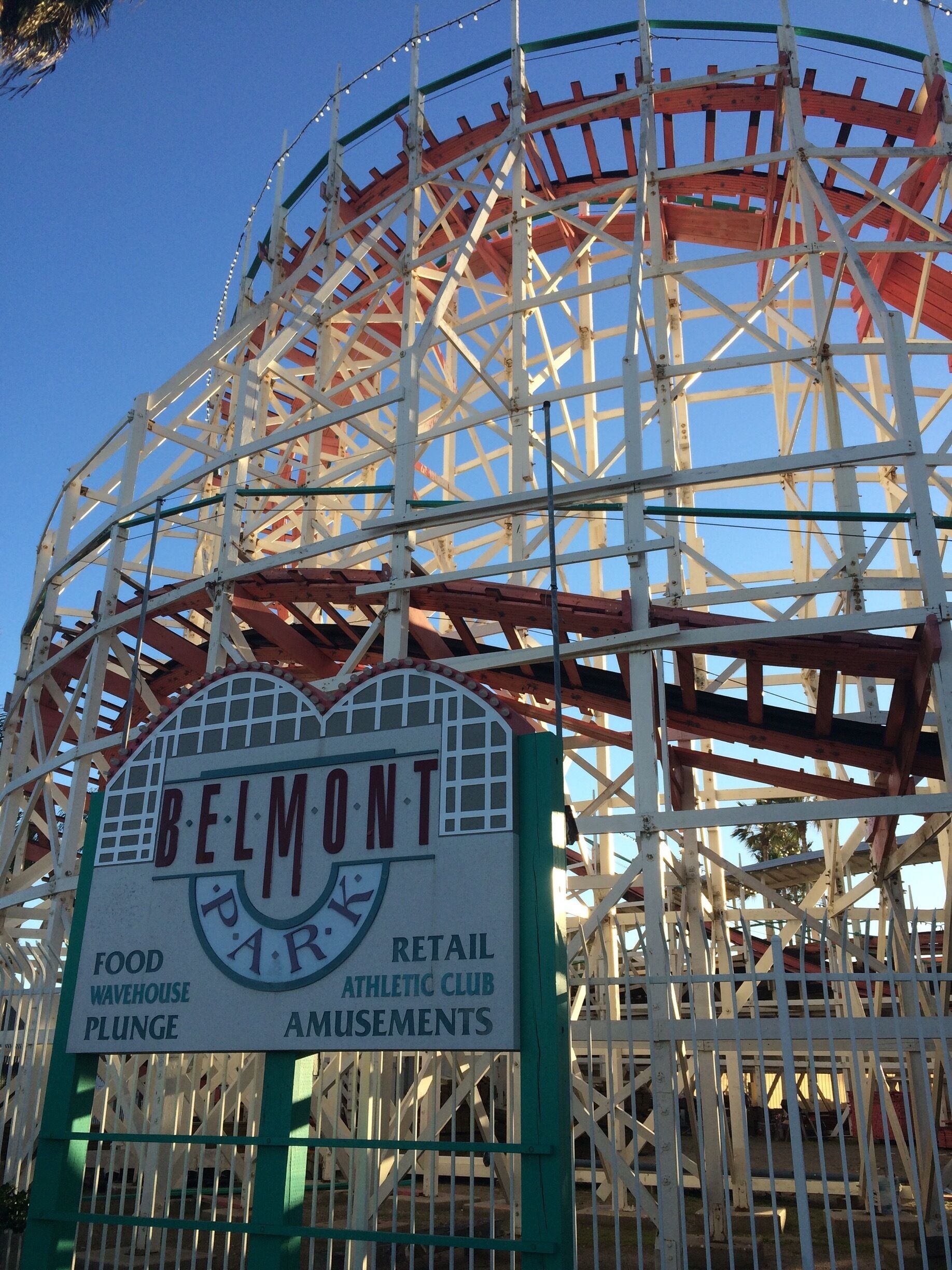 Rollercoasters are such a fun time. Especially the old wooden ones! #missionbeach #patterns