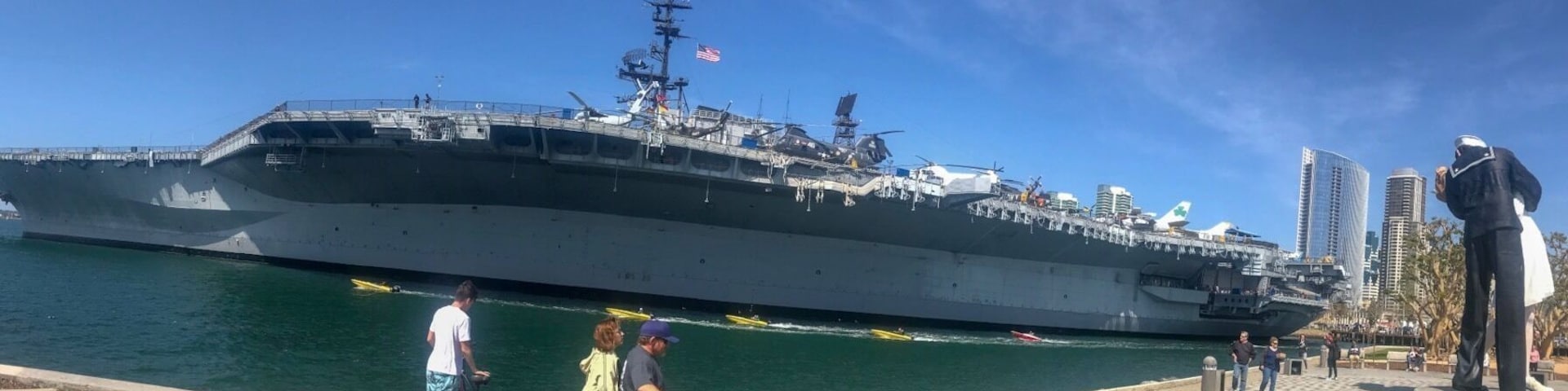 This place is busy because of cruise lines docking.Food was not bad though.