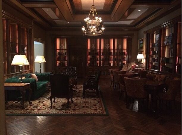 Beautiful reading room at The Grand Del Mar. Seriously one of the most gorgeous hotels I've ever had the pleasure of staying in! A Forbes 5 star location with top of the line service & amenities •#HotelStays #Getaway 
#Luxury #SanDiego    