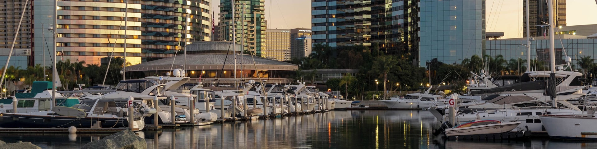 Morning sunrise in San Diego #sandiego #harbor #sunrise
