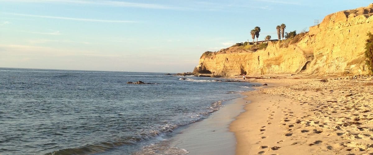 A "secret" beach near home that you have to navigate down a rope tied to a rock to get to. Worth it because not many people want to hike down, which meant many days having the beach completely to myself. I can also bring wine down too and not have to worry about getting in trouble! 🍷