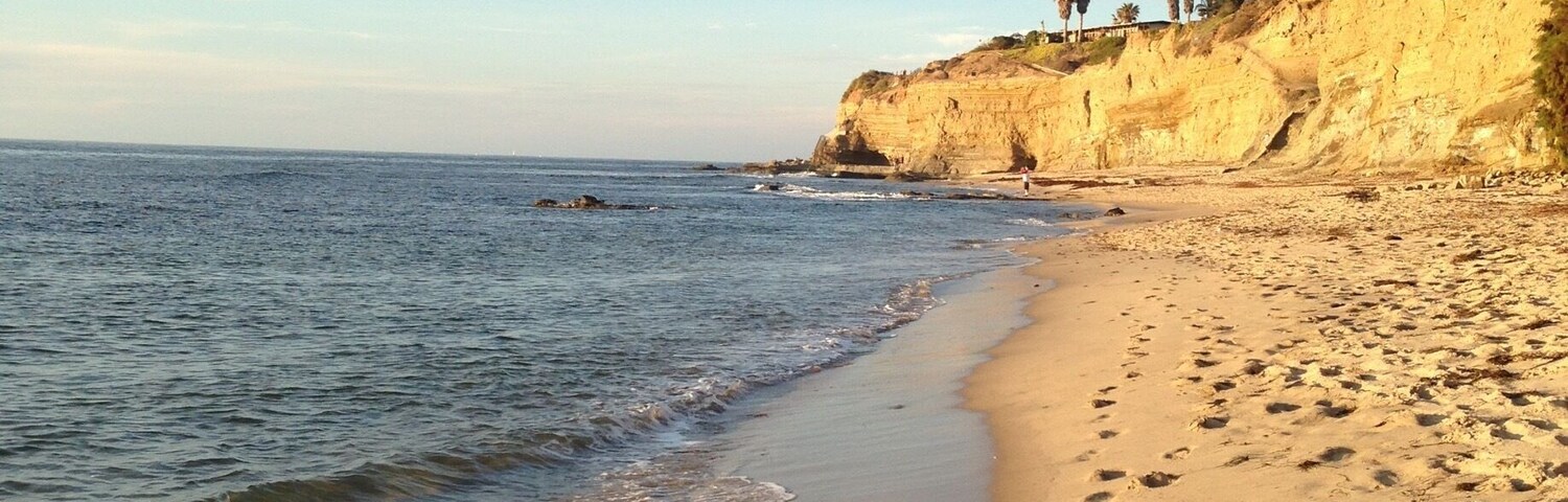 A "secret" beach near home that you have to navigate down a rope tied to a rock to get to. Worth it because not many people want to hike down, which meant many days having the beach completely to myself. I can also bring wine down too and not have to worry about getting in trouble! 🍷