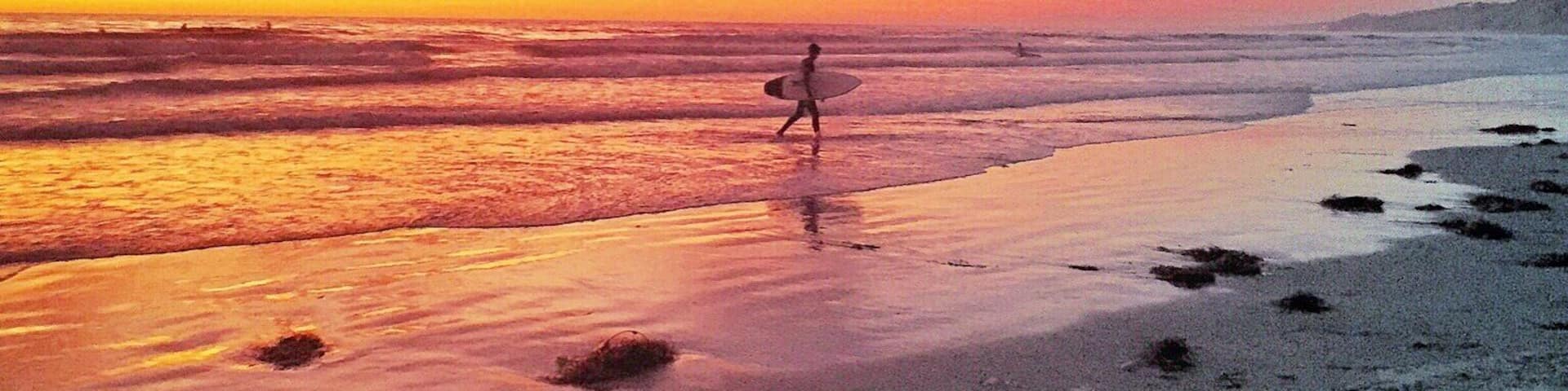 Beautiful California sunset #lajolla #goldenhour #travel #sunset #colorful