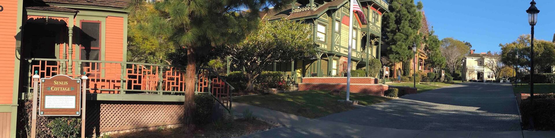 Super cool houses built around 1890. Some of the first around here I think.