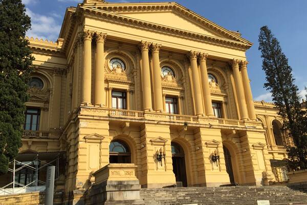 The Museu Paulista of the University of São Paulo (commonly known in São Paulo and all Brazil as Museu do Ipiranga) is a Brazilian history museum located near where Emperor Pedro I proclaimed the Brazilian independence on the banks of Ipiranga brook in the Southeast region of the city of São Paulo, then the "Caminho do Mar," or road to the seashore. It contains a huge collection of furniture, documents and historically relevant artwork, especially relating to the Brazilian Empire era.