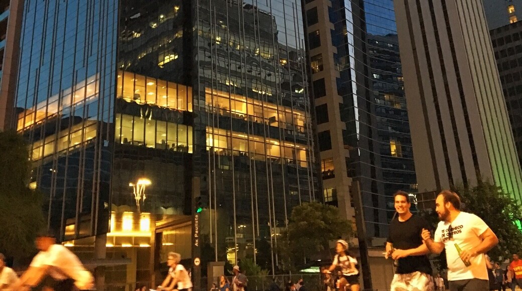 On Sundays the avenue is closed for traffic. The place is then packed with people from all walks of life, musicians, performers athletes.
One of the places to be when you’re in São Paulo.
