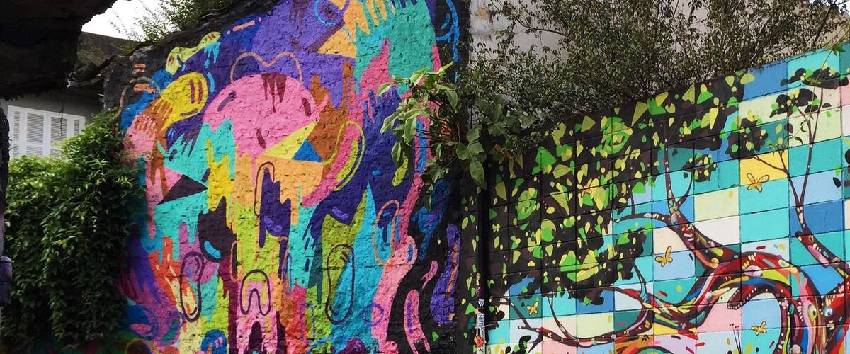 Sรฃo Paulo's little corner of graffiti and street art. A must see!