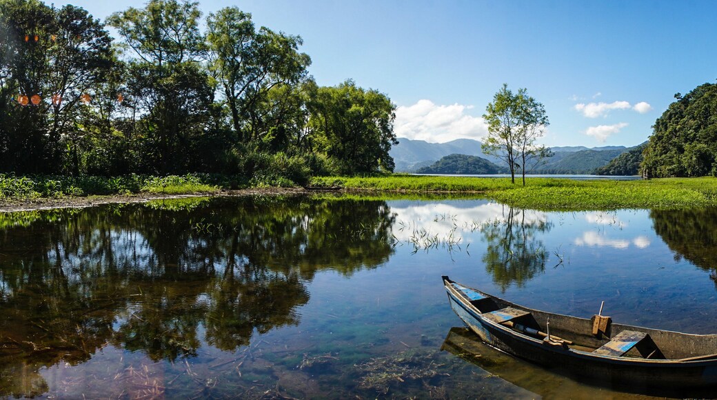 Lake Yojoa in Honduras.
