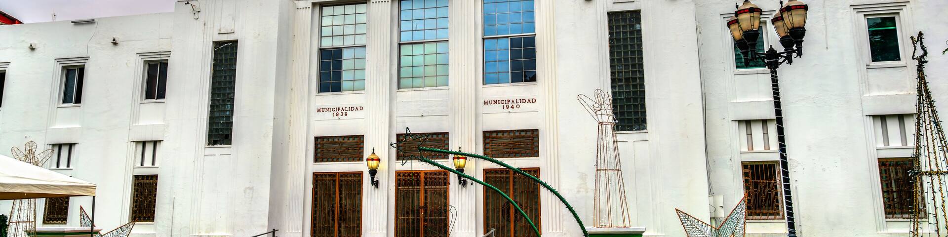 Palacio Municipal, the City Hall of San Pedro Sula in Honduras