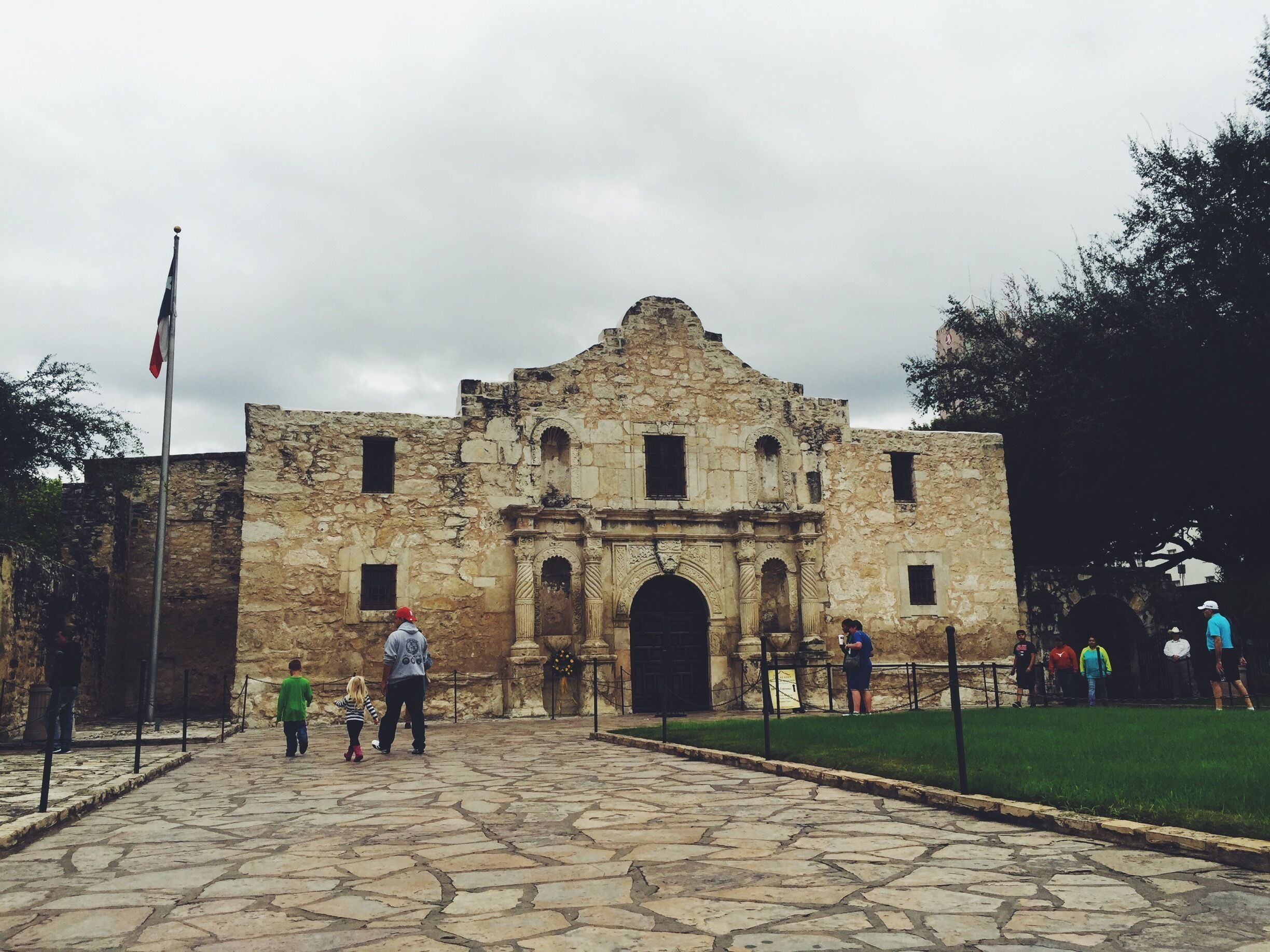 The Alamo is much smaller in person.