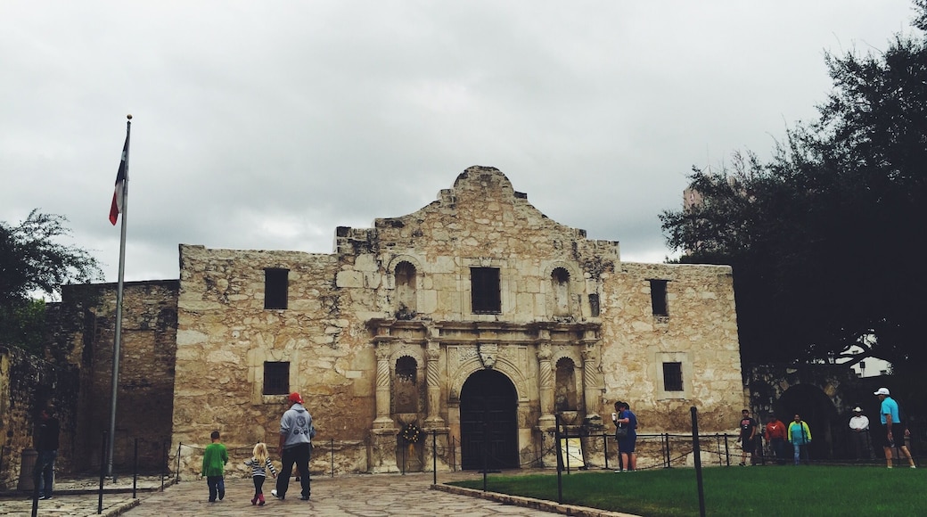The Alamo is much smaller in person.