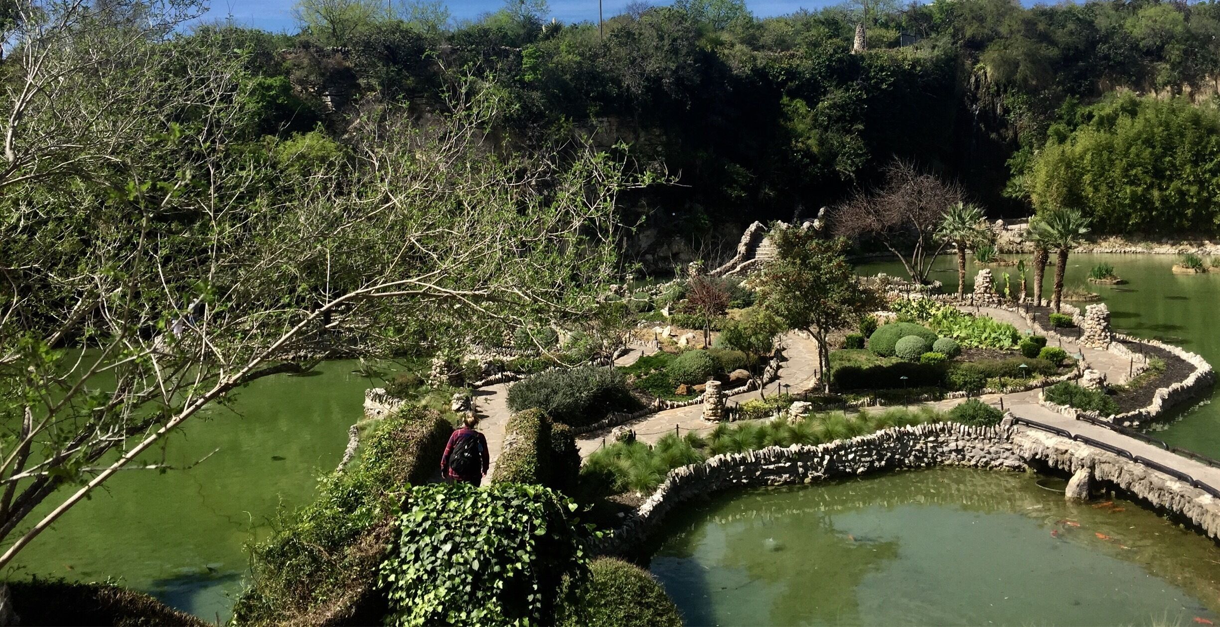 San Antonio, Japanese tea garden. Very tranquil 