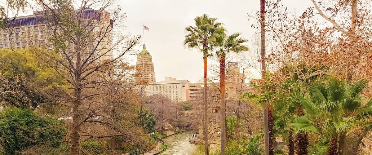 The walk along the river in San Antonio makes for a great walk or bike ride. Goes on for many miles