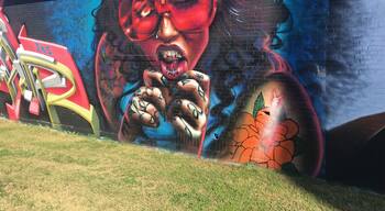 Street art in San Antonio