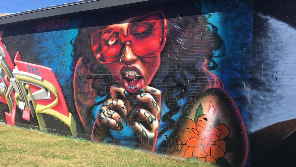 Street art in San Antonio