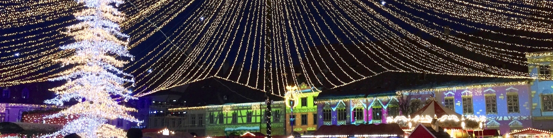 The little town of Sibiu has one of the best Christmas markets I've been to in Europe.