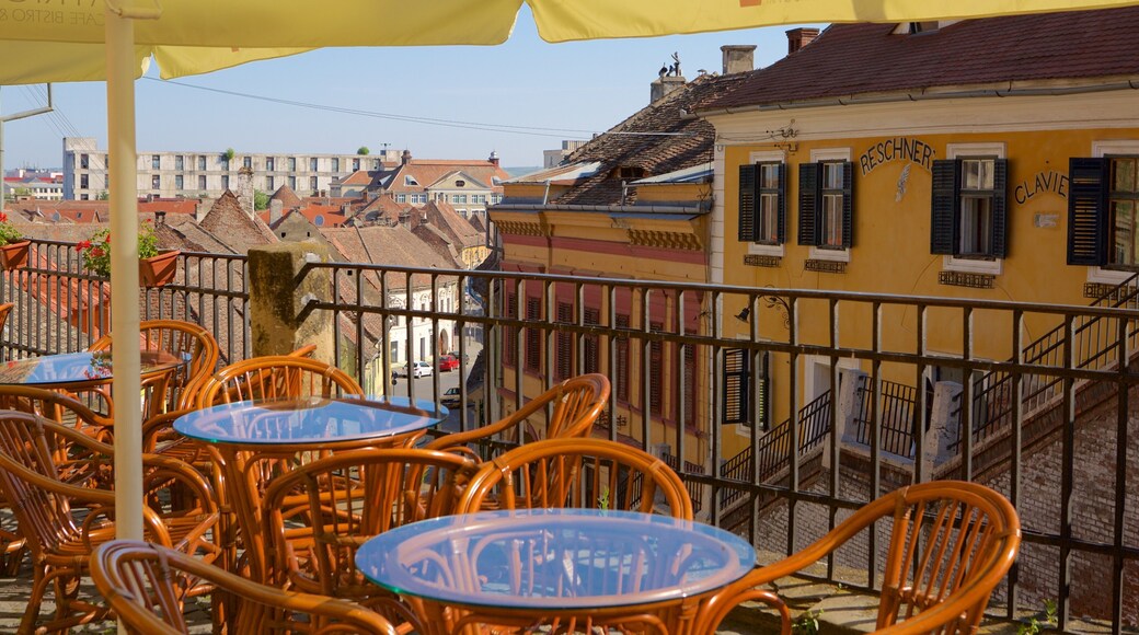 Sibiu welches beinhaltet historische Architektur