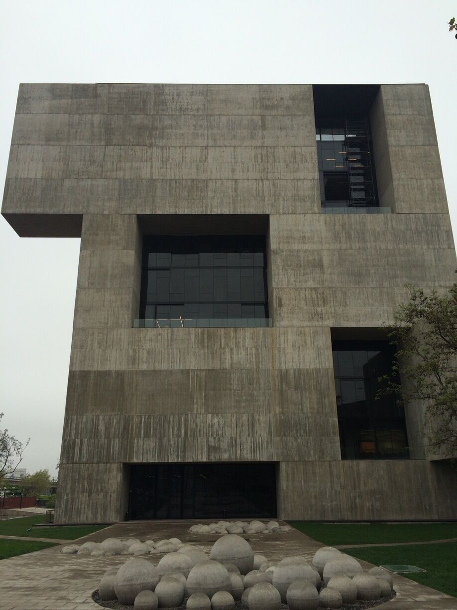 The view from outside. 