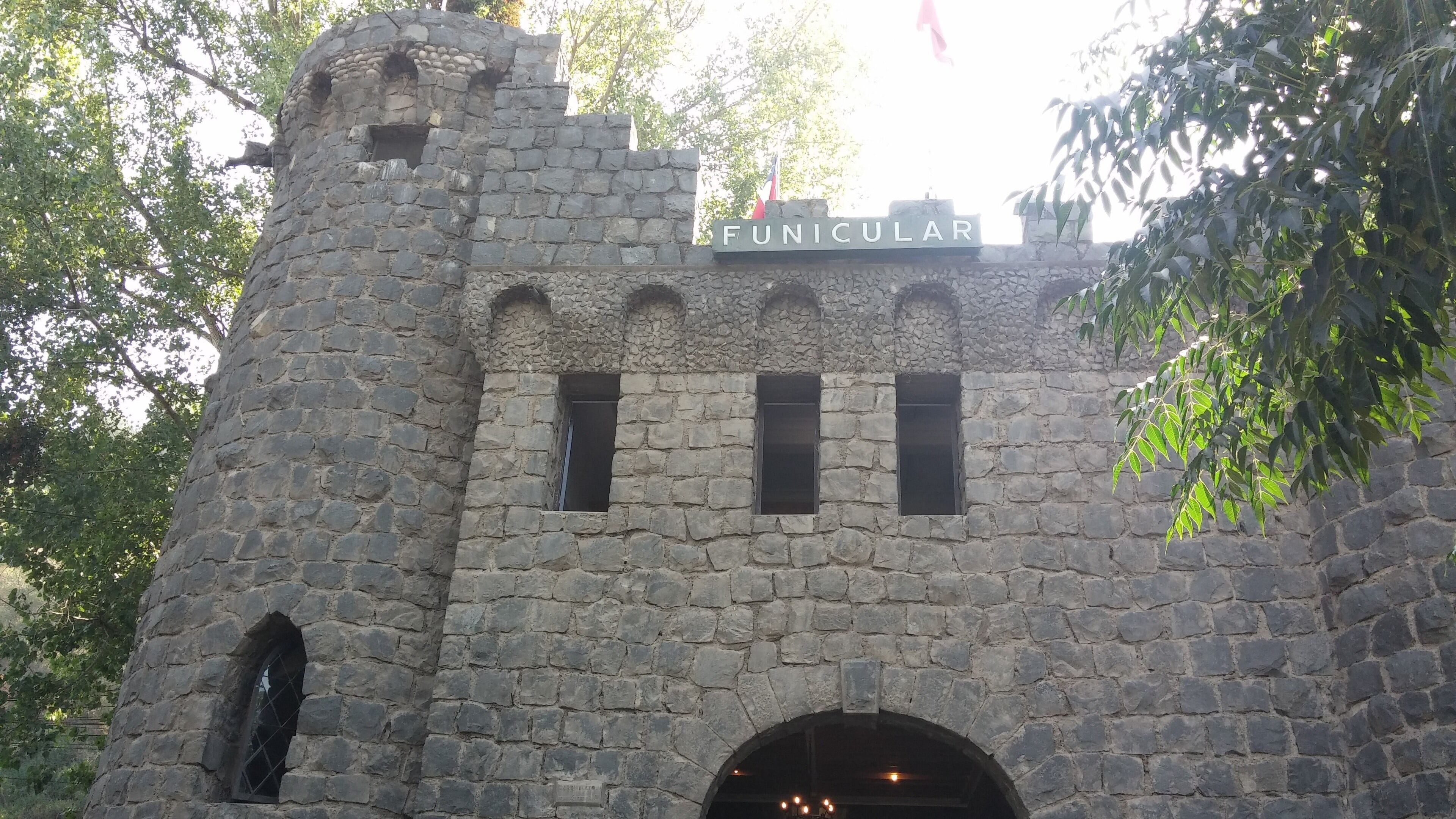 Great view of the city of Santiago from here