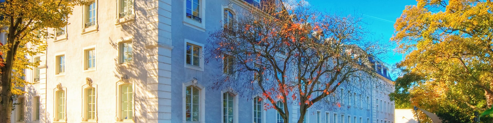 The Schloss Saarbrücken in Saarbrücken.