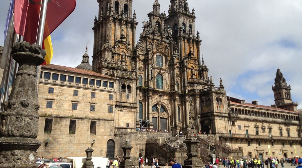 The historic site where the remains of St. James are kept. Make sure you come for the Pilgrim's mass to see the Botafumeiro, the massive swinging incense burner. Well worth the 500 mile trek!